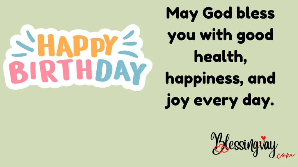 Happy Birthday Prayer Messages