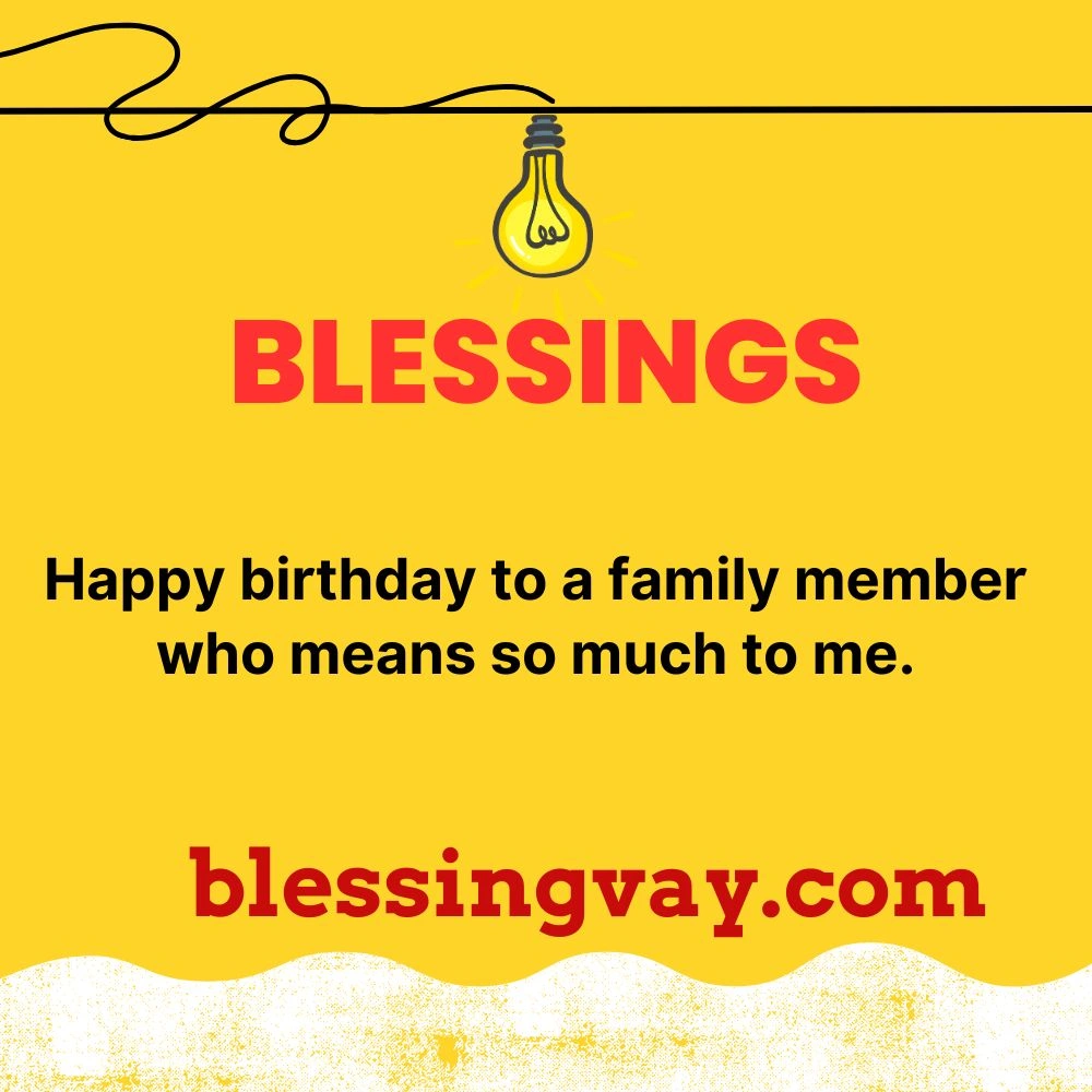 Blessings for Family Members