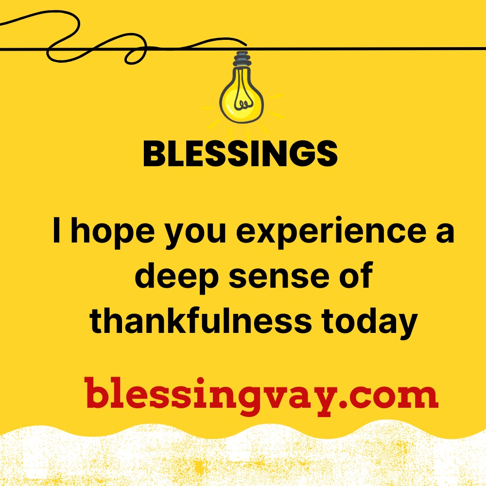Blessings for Gratitude on Thursday