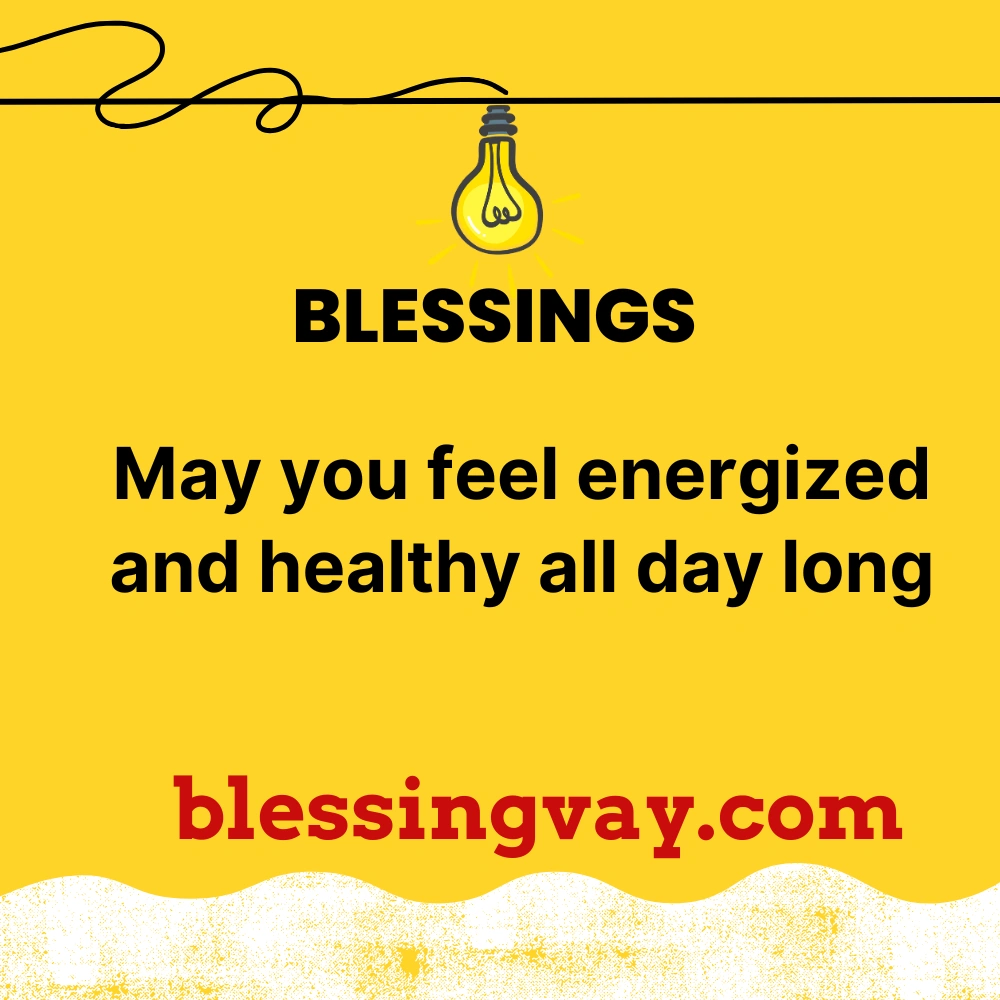 Blessings for Health and Wellness