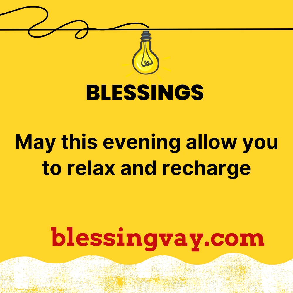 Wednesday Evening Blessings for Reflection