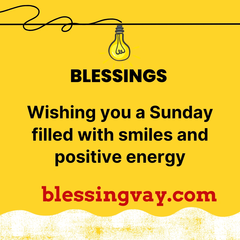 Sunday Blessings for Joy and Happiness