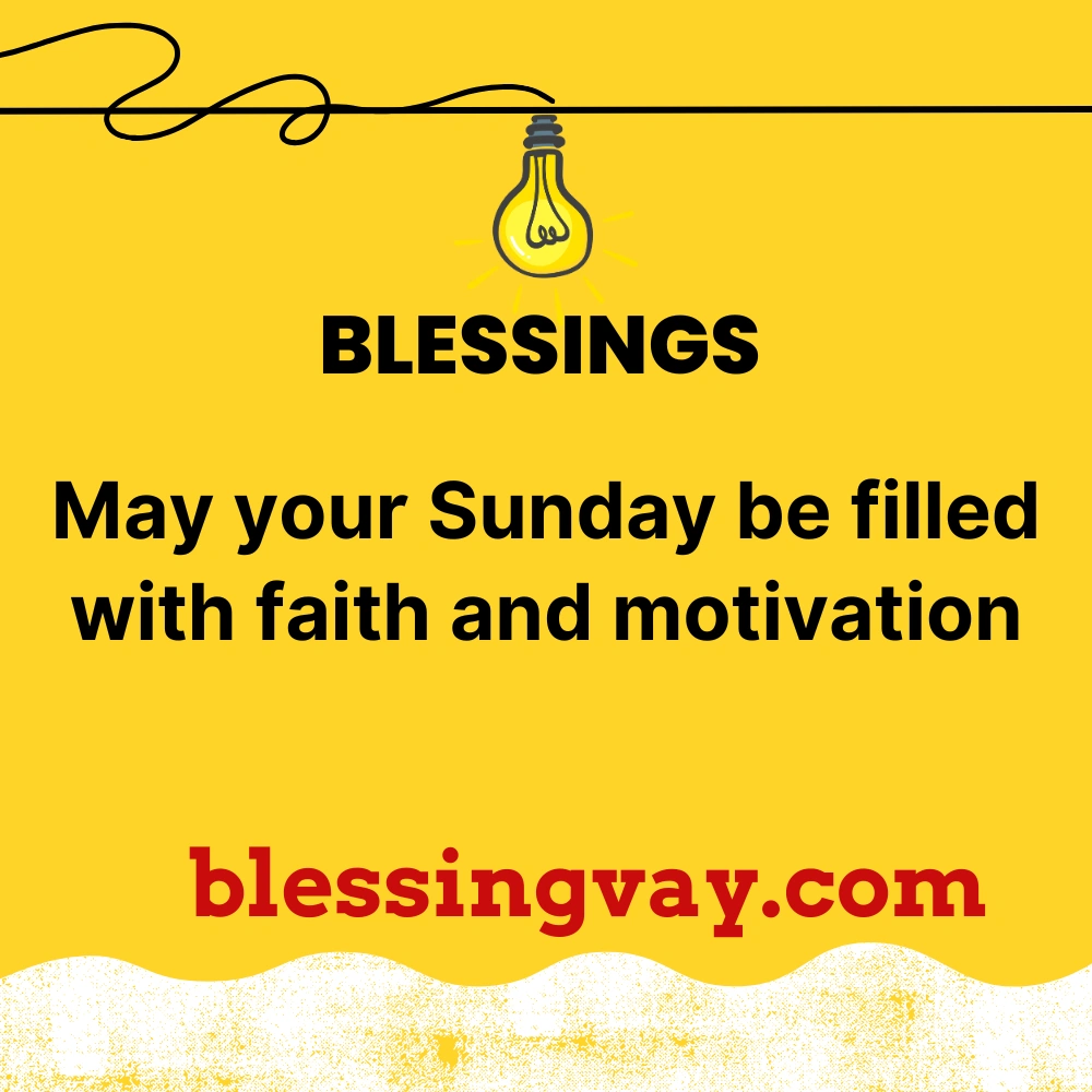 Sunday Morning Blessings for Hope and Inspiration