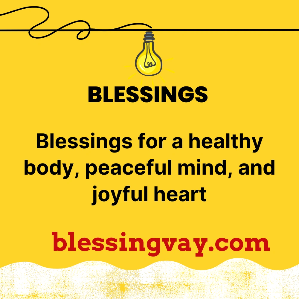 Positive Wednesday Blessings for Good Health