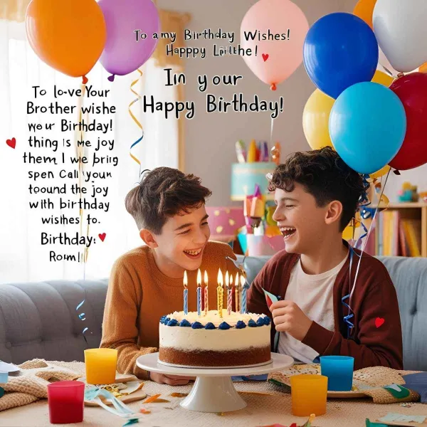Birthday Wishes for Brother