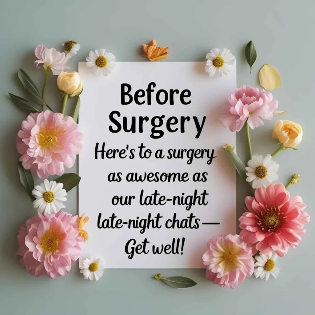 Before Surgery Wishes & Prayers