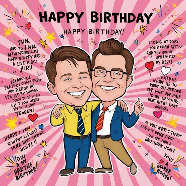 birthday message for brother