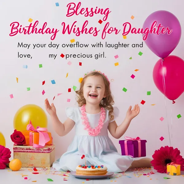 blessing birthday wishes for daughter