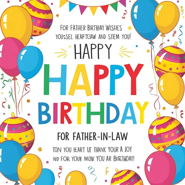 father in law birthday wishes