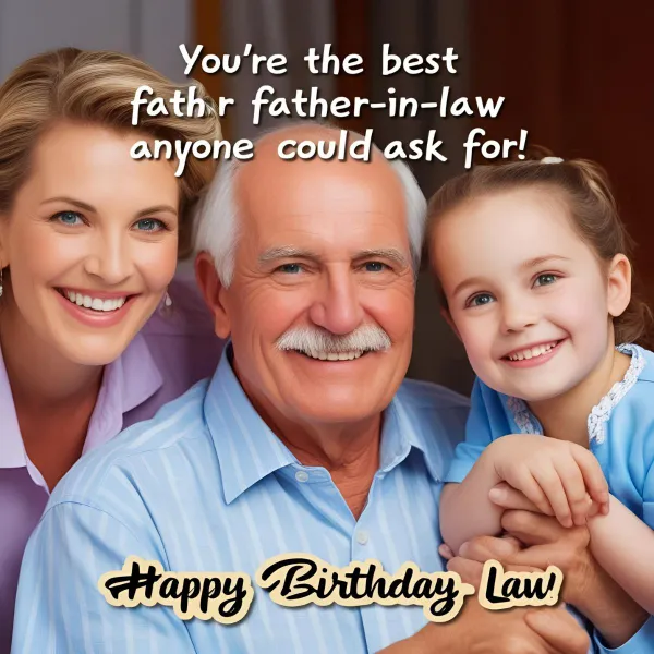 father in law birthday wishes