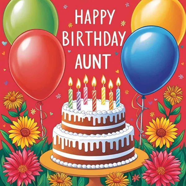 Happy Birthday Aunt