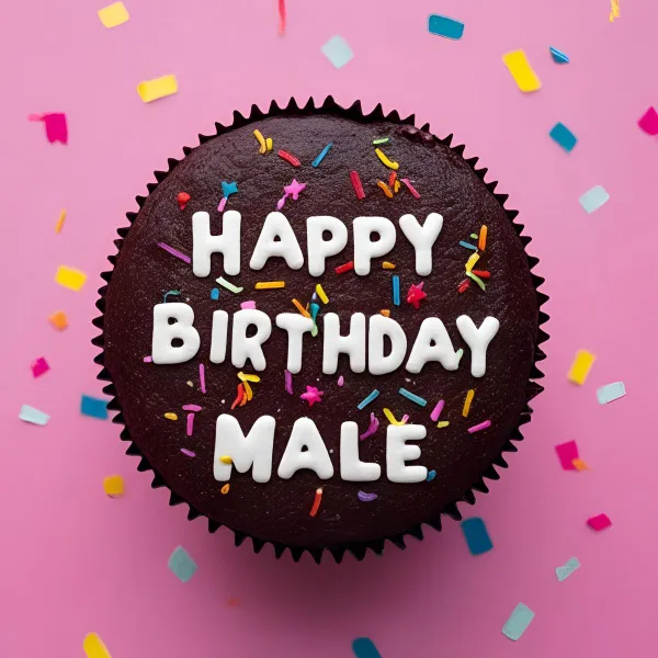 happy birthday male