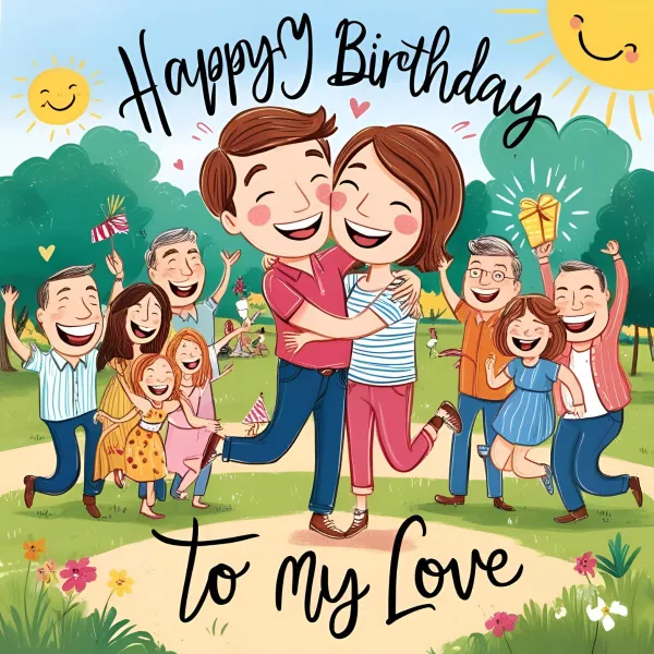Happy Birthday to My Love