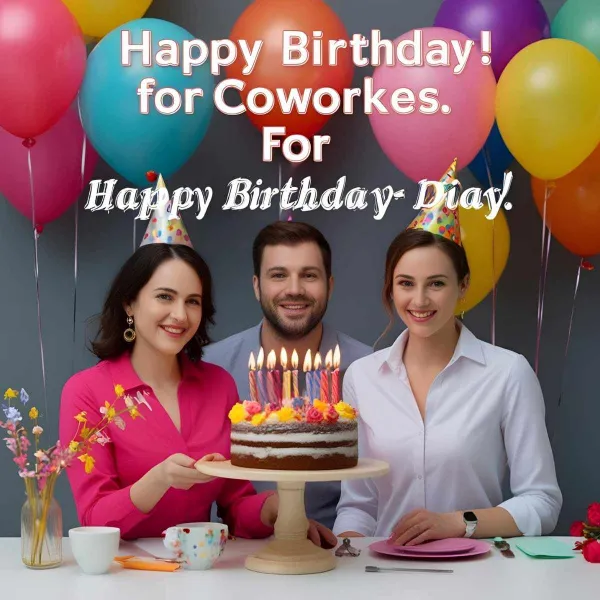 Happy Birthday Wishes for Coworker