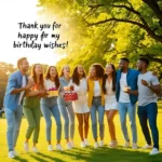 thank you for the birthday wishes