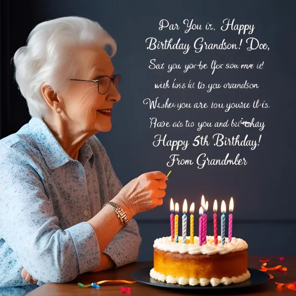 birthday wishes to grandson