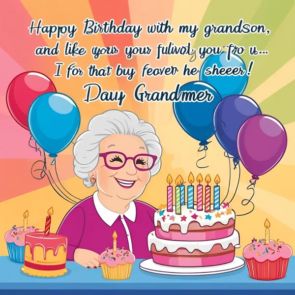 birthday wishes to grandson