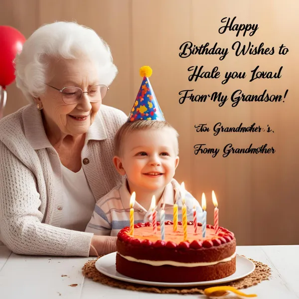 birthday wishes to grandson