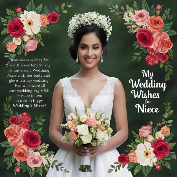 wedding wishes for niece