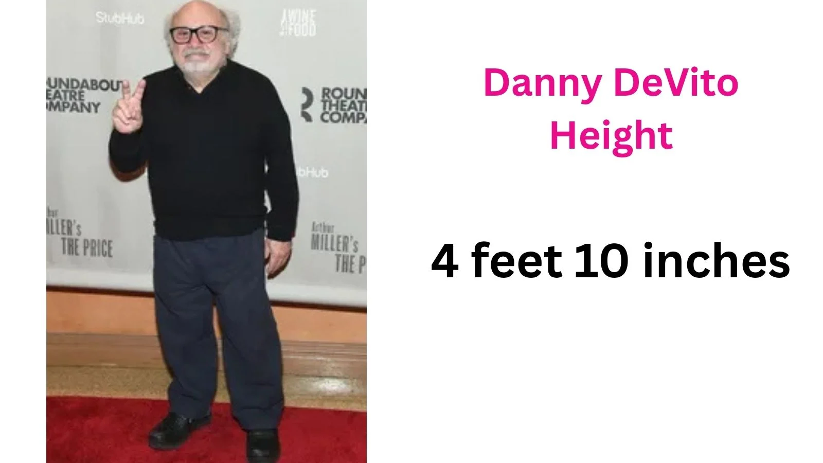 Danny DeVito Height