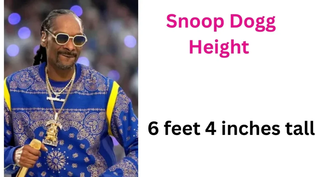Snoop Dogg Height
