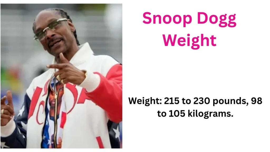 Snoop Dogg weight