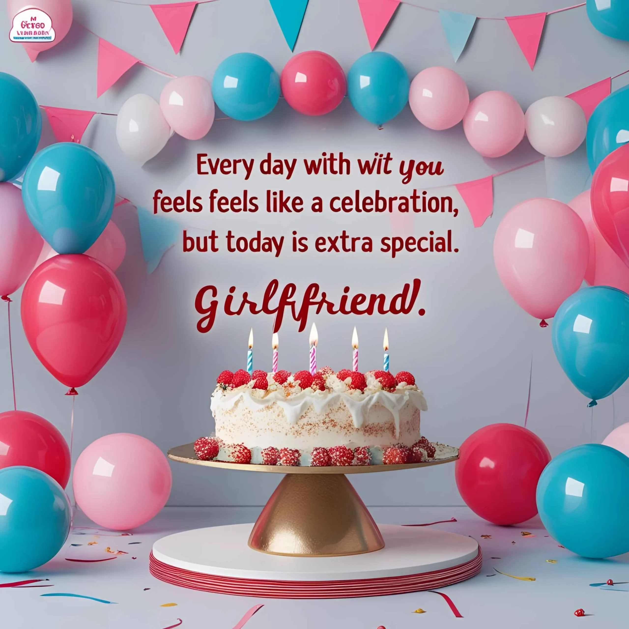 birthday caption for girlfriend