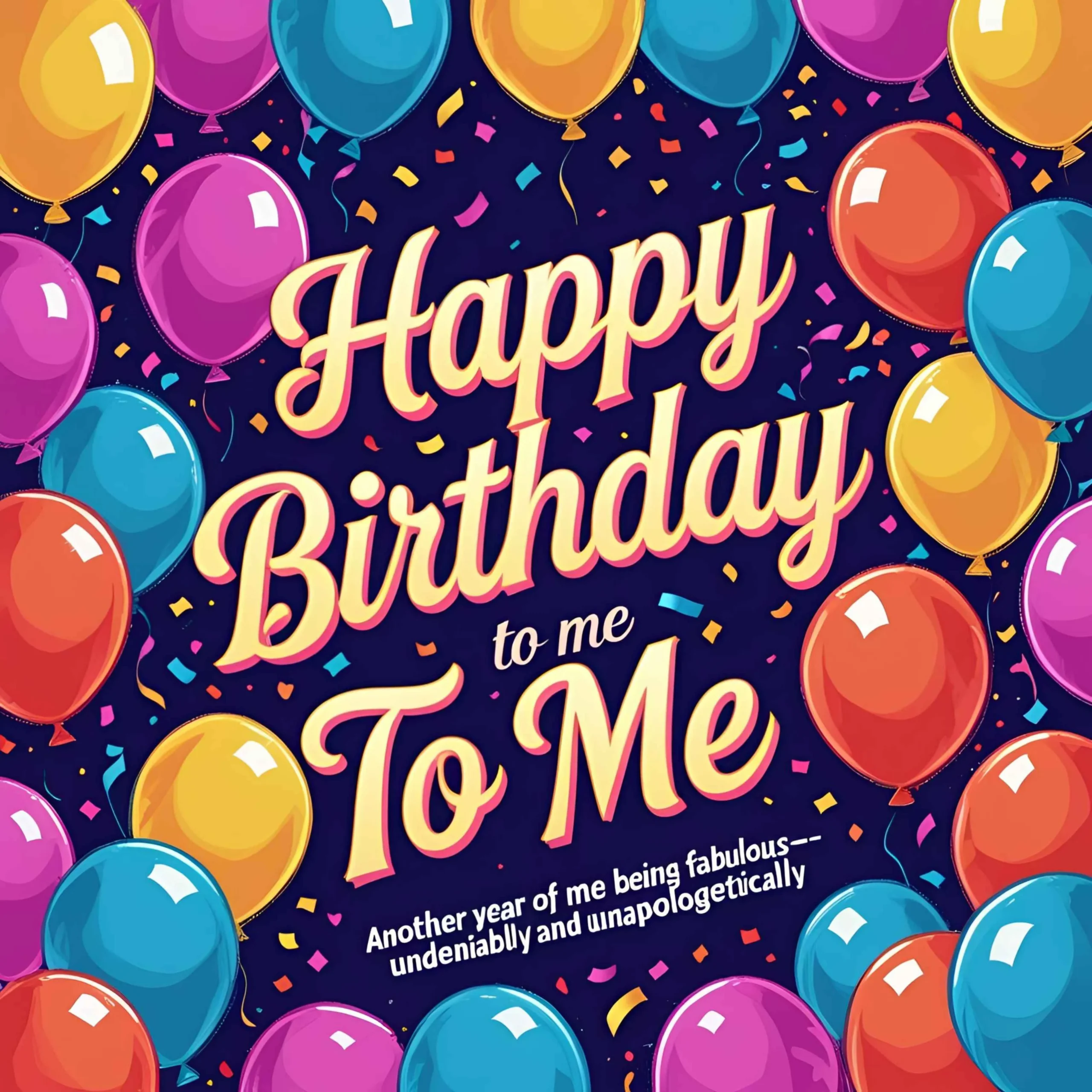 Happy Birthday to Me