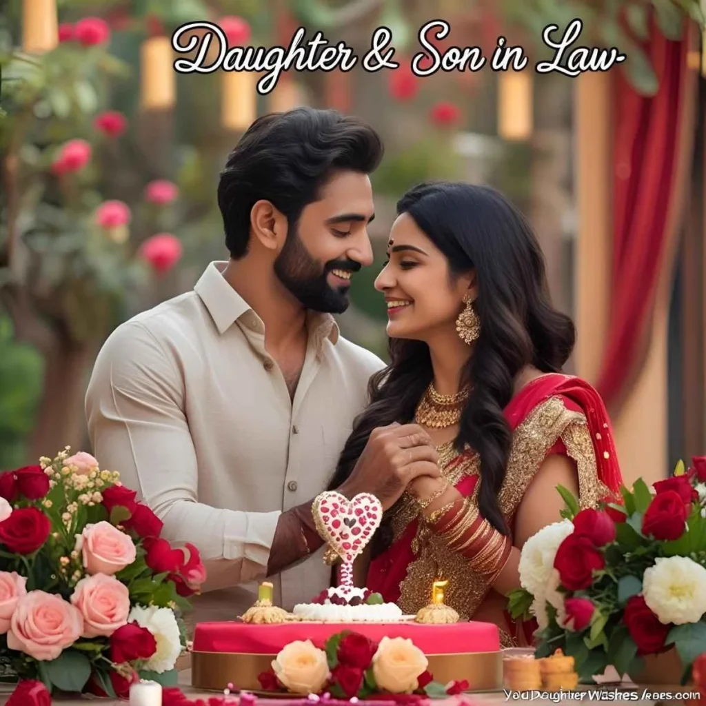 Anniversary Wishes for Daughter and Son in Law