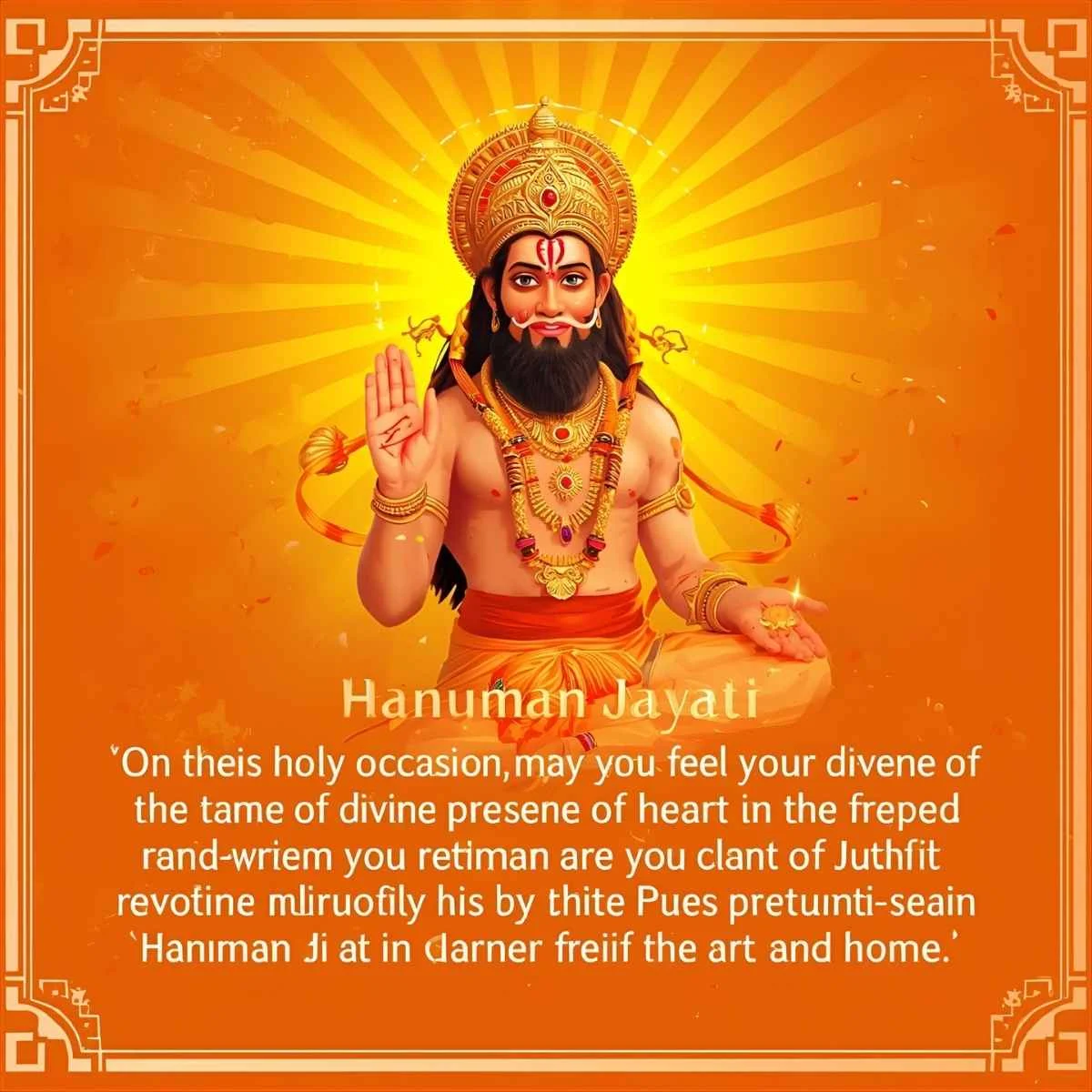 Hanuman Jayanti Greetings