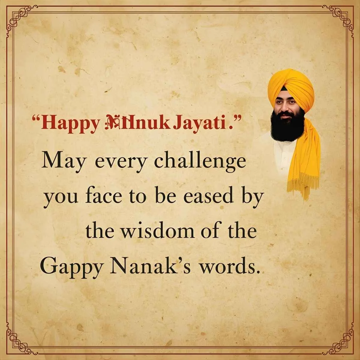 Happy Guru Nanak Jayanti