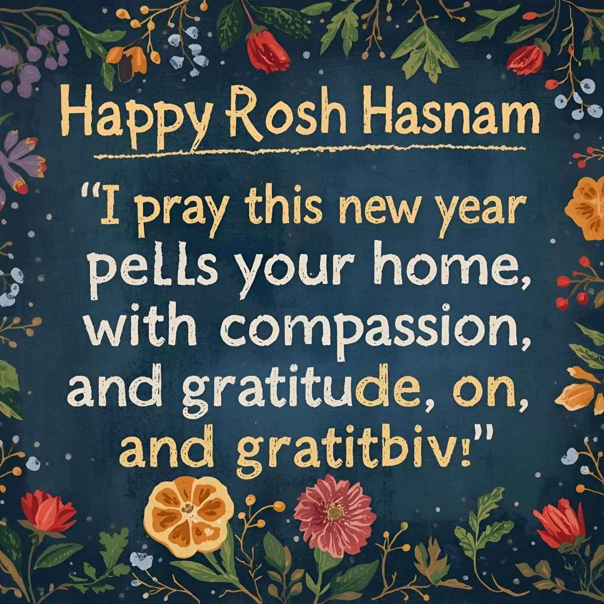 Happy Rosh Hashanah Wishes