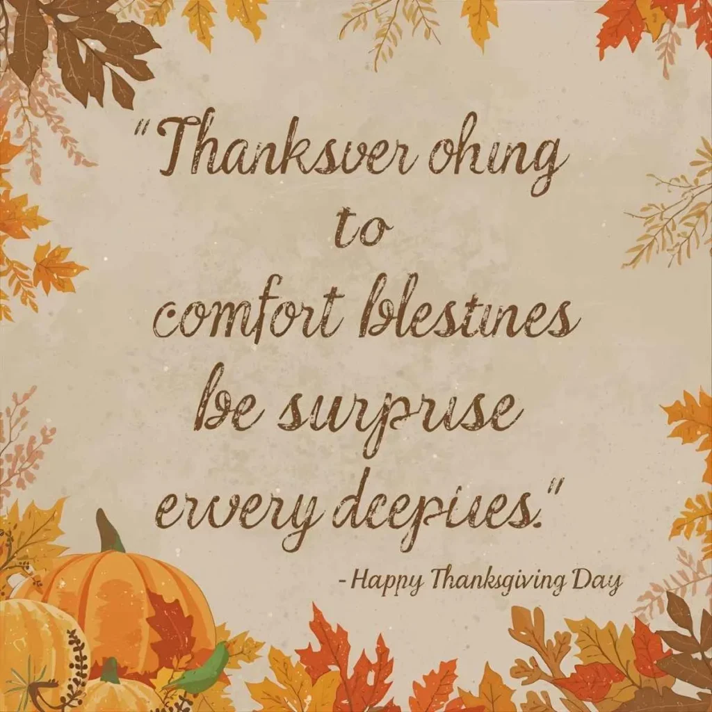 Thanksgiving Day Wishes