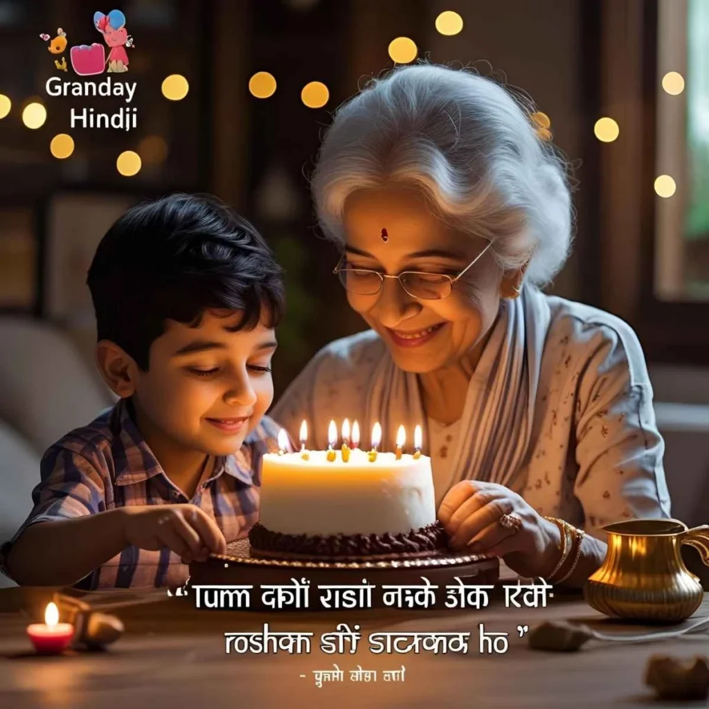 Touching Birthday Wishes to Grandson from Grandmother