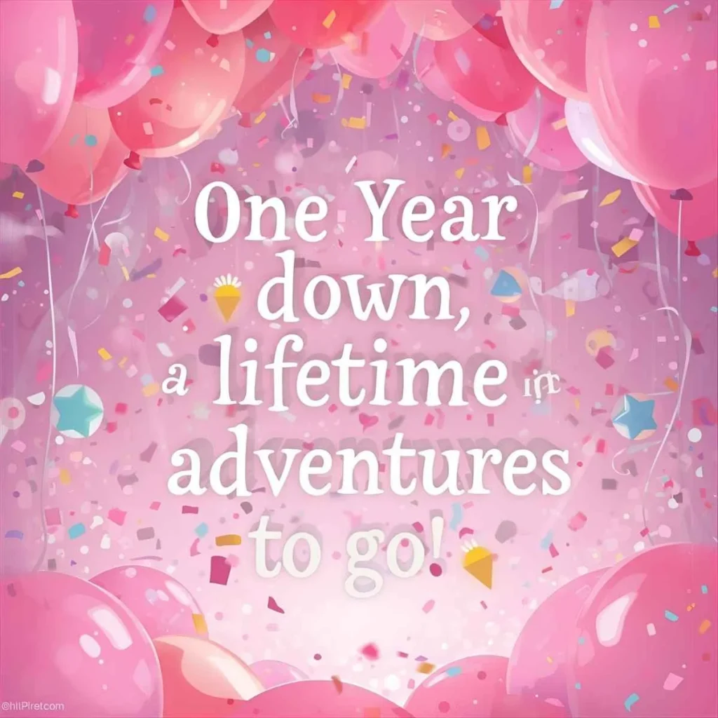 First Birthday Quotes for Baby Girl