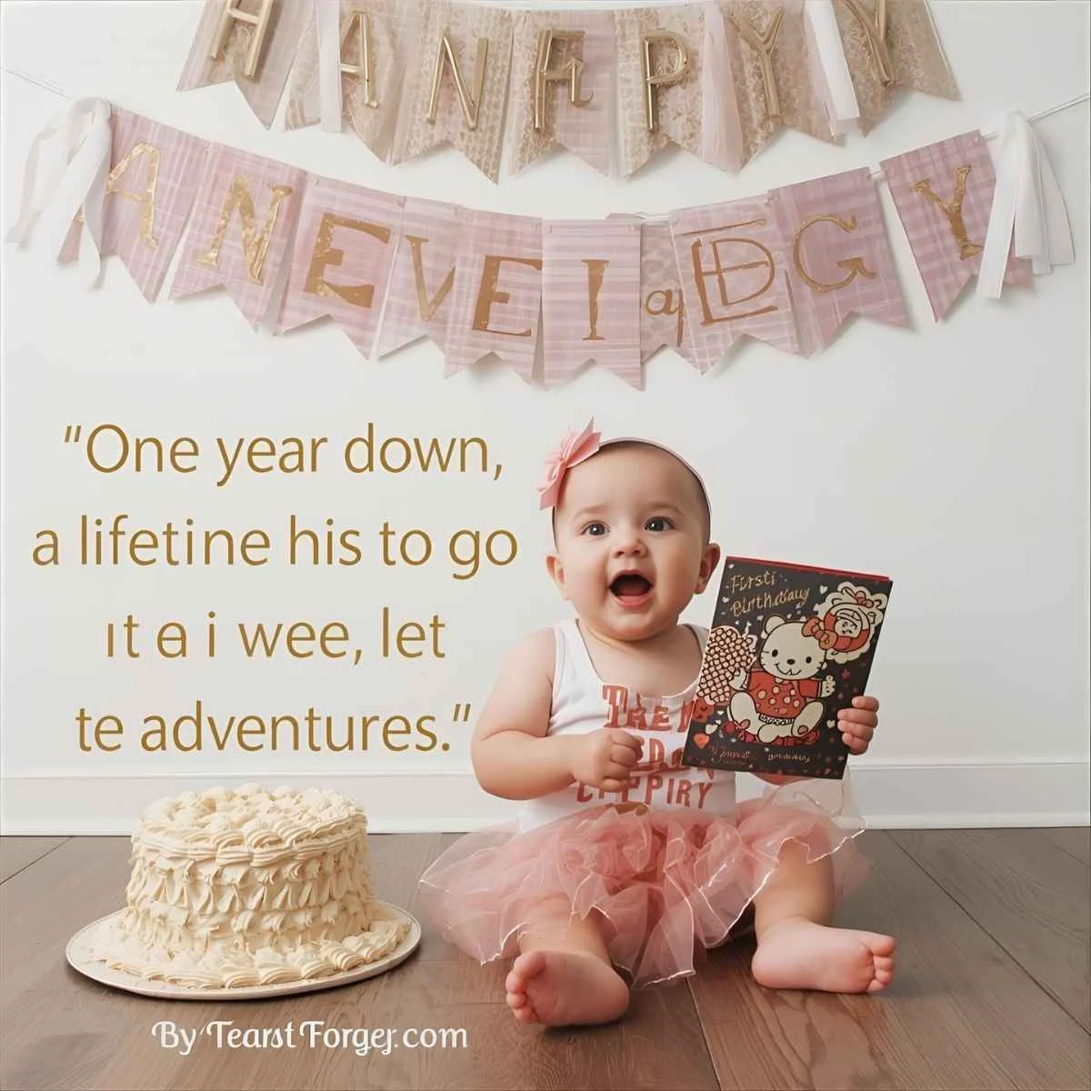 First Birthday Quotes for Baby Girl
