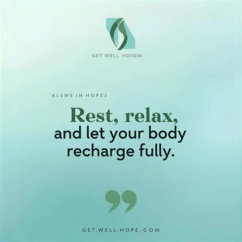 Get Well Soon Quotes 