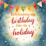 Happy Birthday Wishes for Myself
