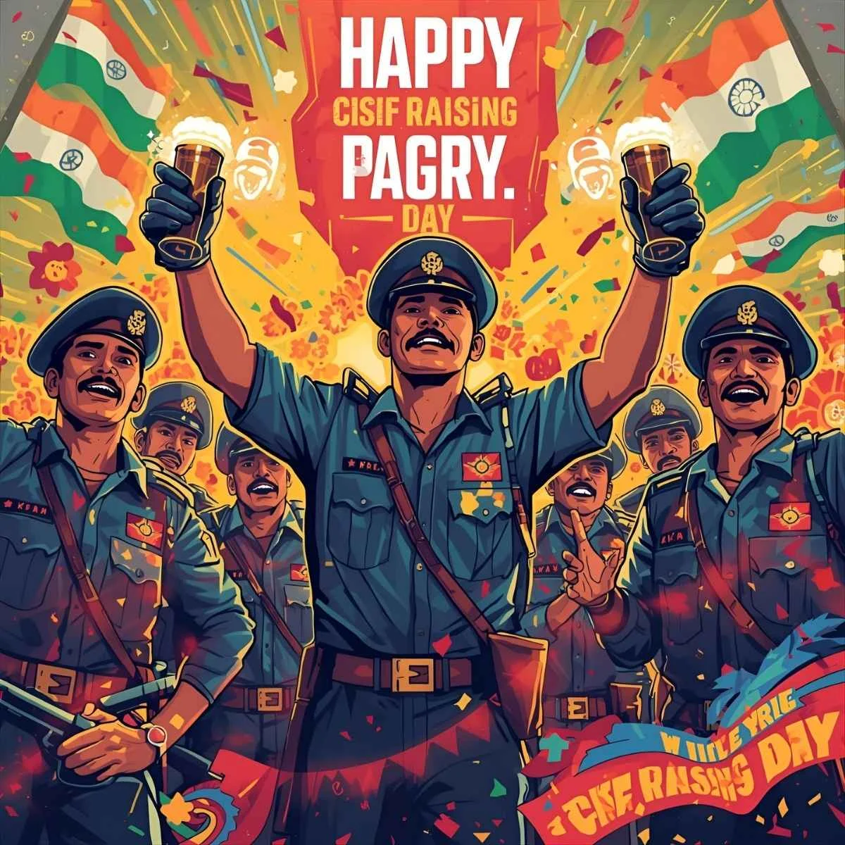 Happy CISF Raising Day