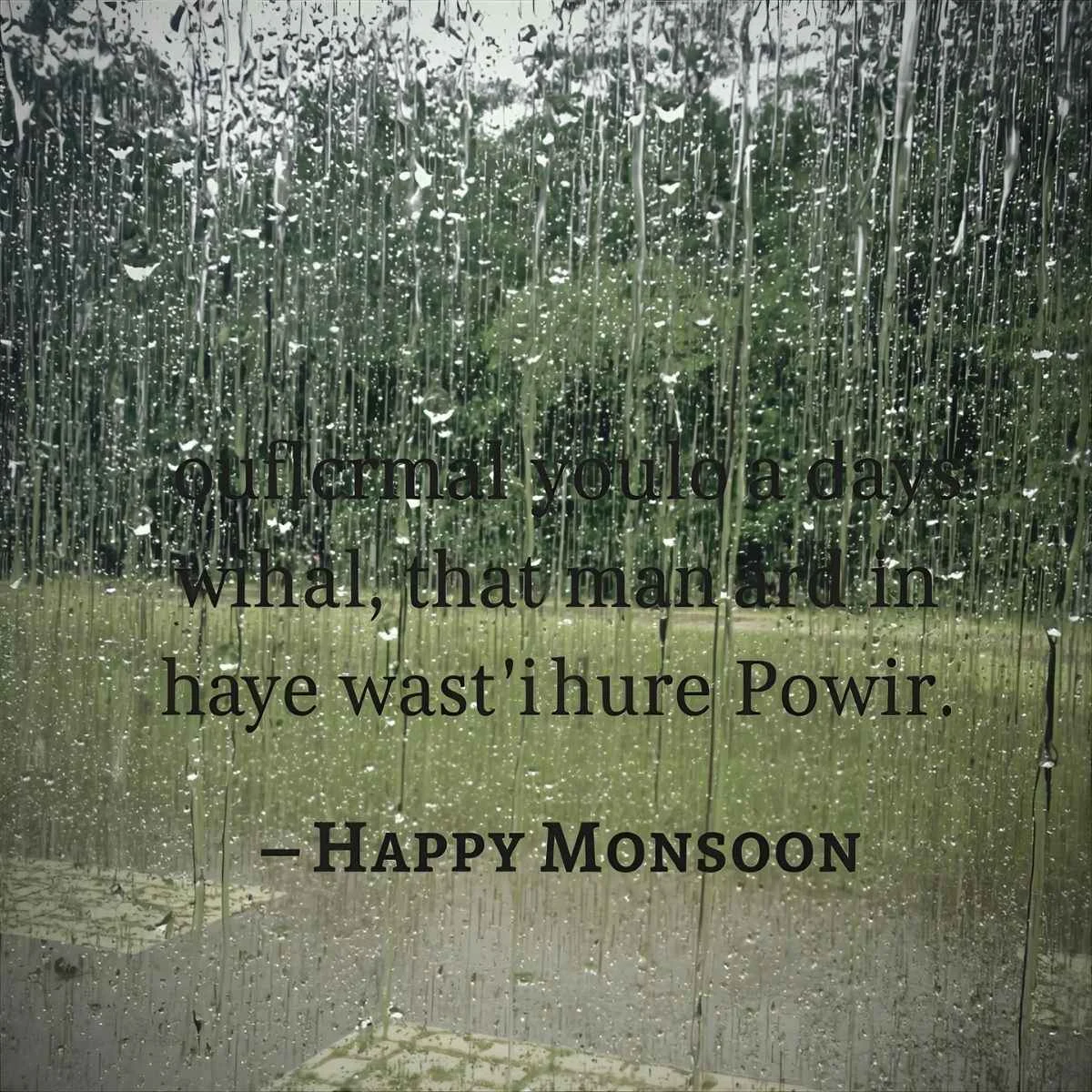 Happy Monsoon Quotes