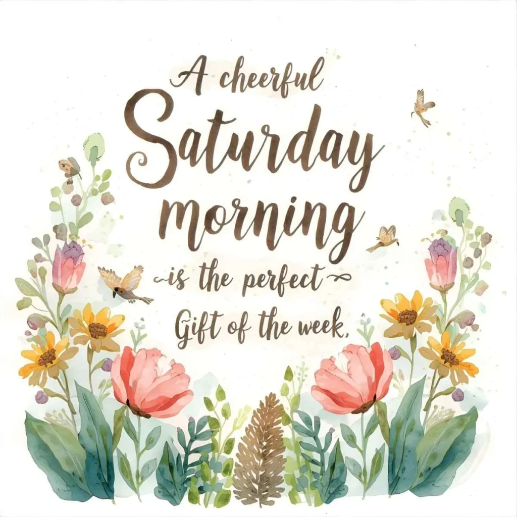 Happy Saturday Wishes