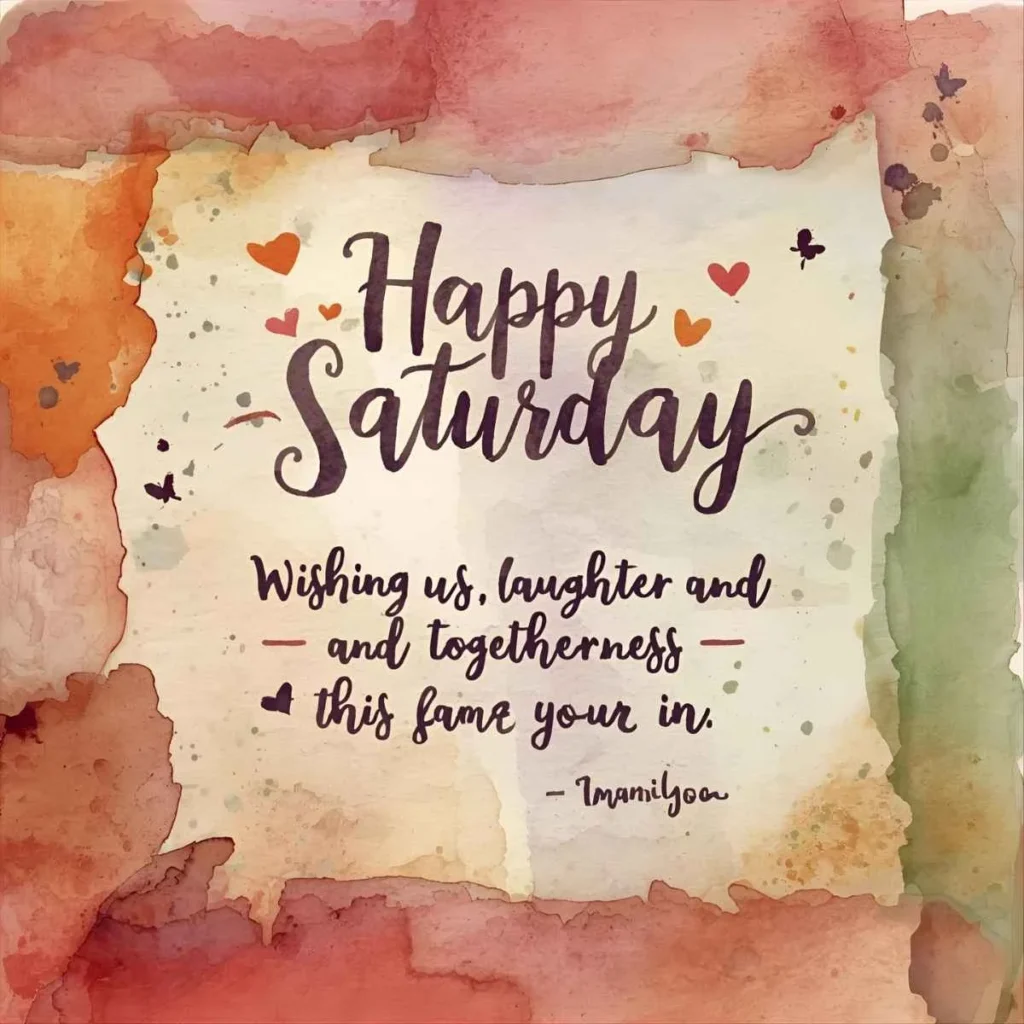 Happy Saturday Wishes
