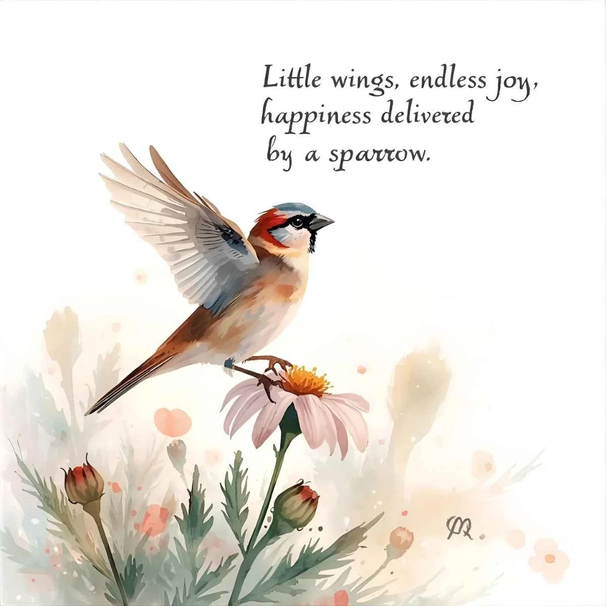 Happy World Sparrow Quotes