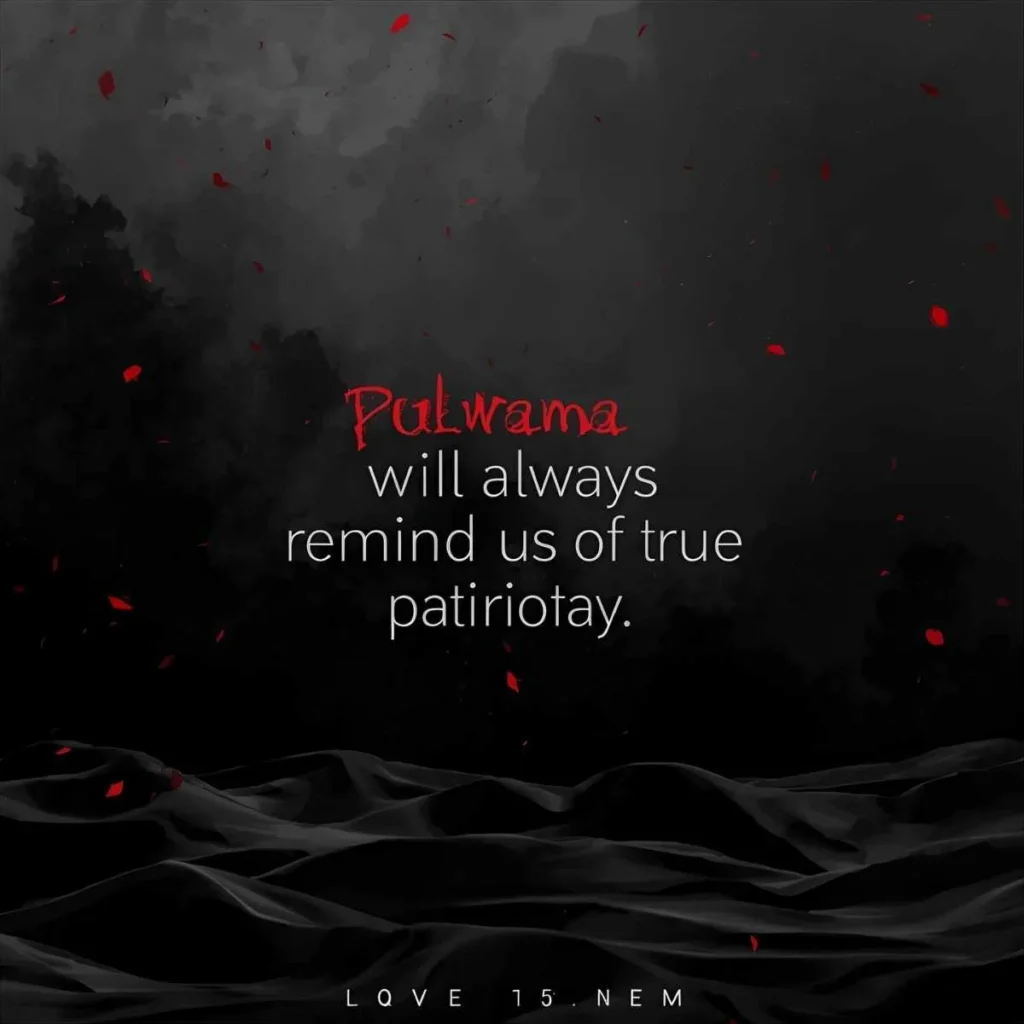Pulwama Attack Black Day Quotes