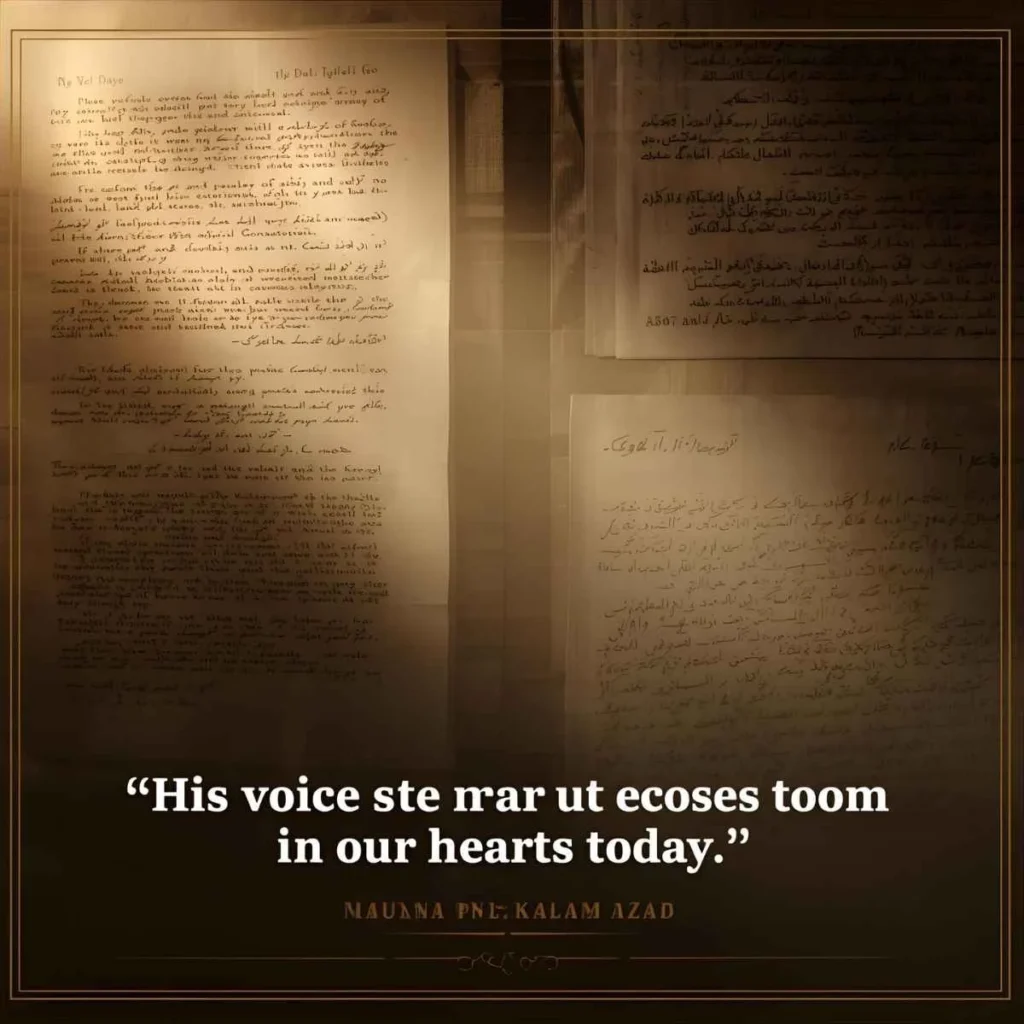 Quotes Remembering Maulana Abul Kalam Azad