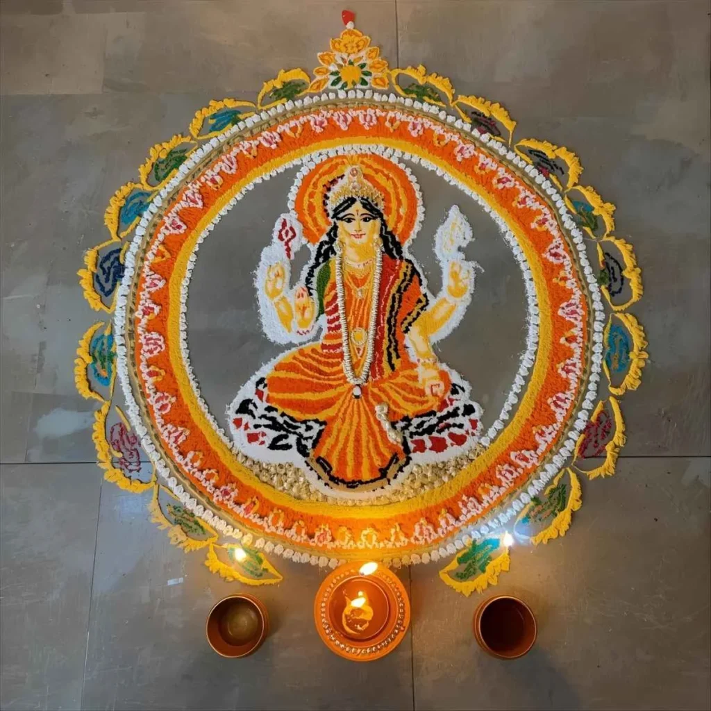 Rangoli Wishes for Diwali