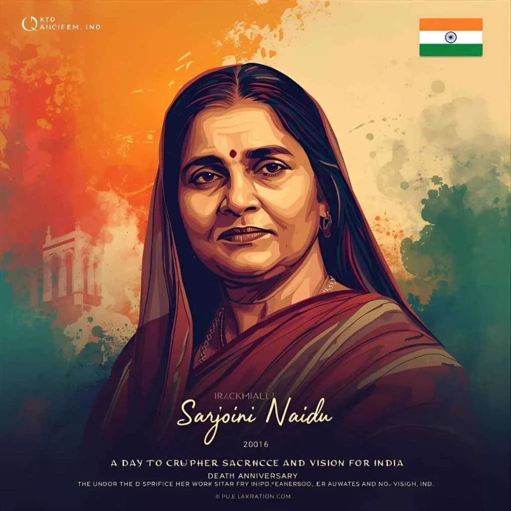 Sarojini Naidu Death Anniversary Wishes