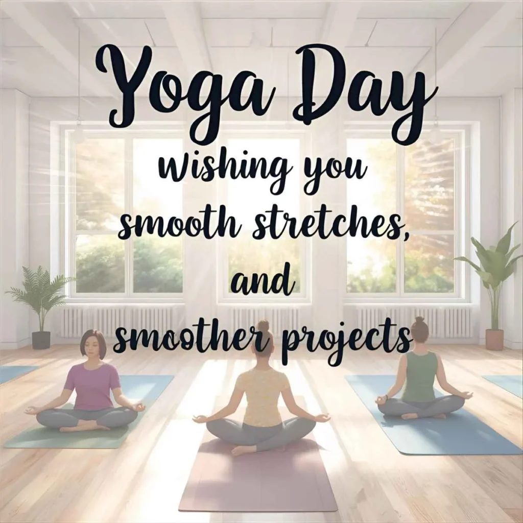  Yoga Day Celebration Wishes