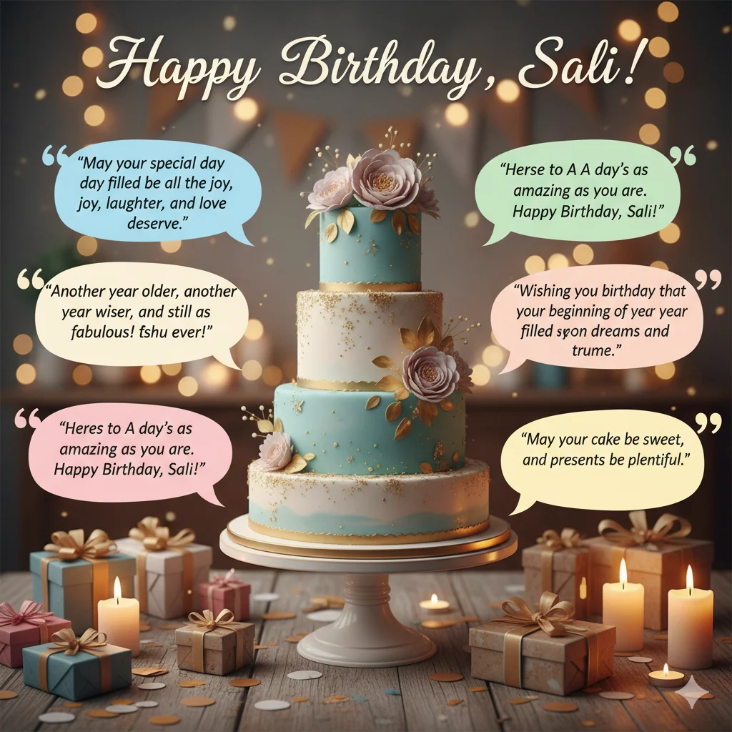 Birthday Quotes for Sali