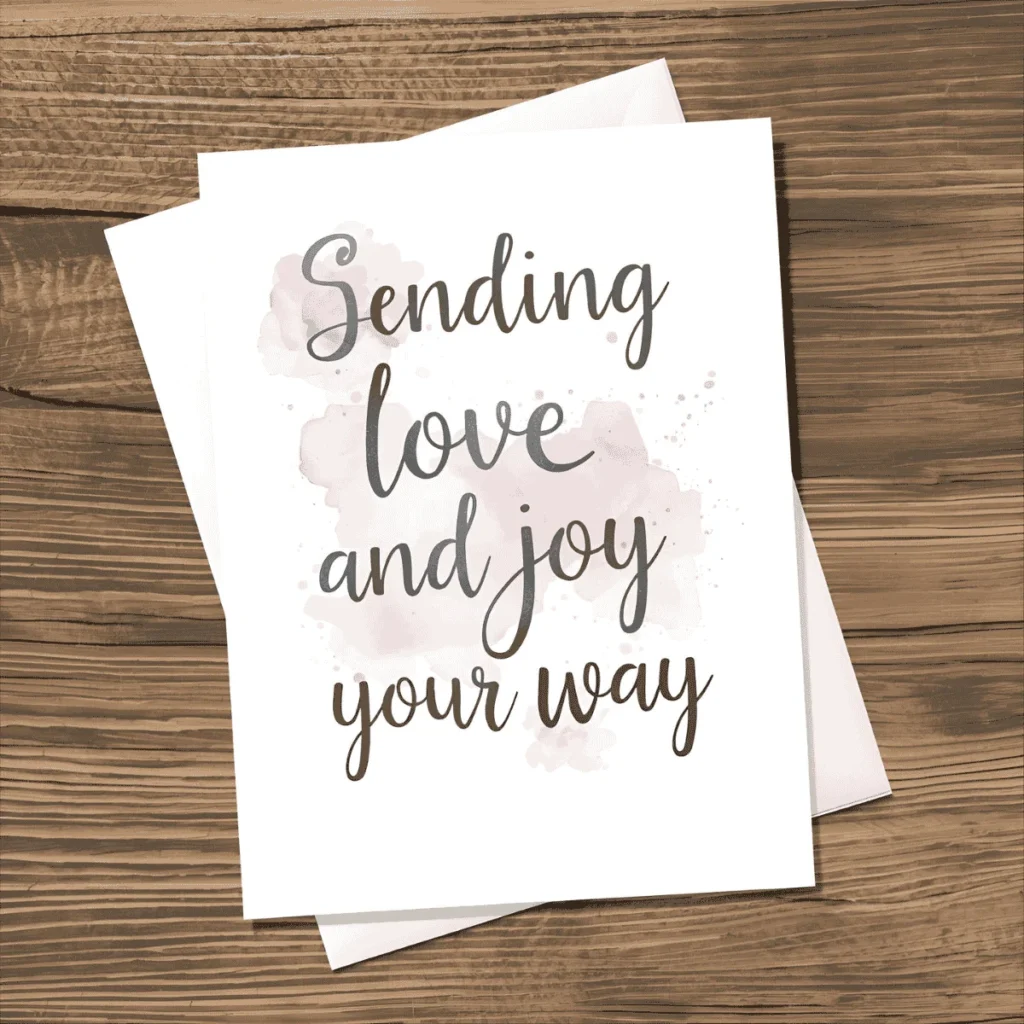baby shower card message